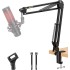 Maono AU-B01 Microphone Stand with Suspension Boom Scissor Arm