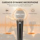 MAONO Dynamic Microphone Wired for Singing, Cordless Karaoke Mic with 9.8FT/3M XLR Cable, with On/Off Switch (AU-WDM01)