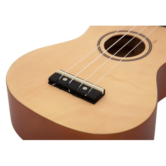 Intern INT-UK21LD-NT Concert Ukele with Bag (Natural) Intern INT-UK21LD-NT Concert Ukele with Bag (Natural)