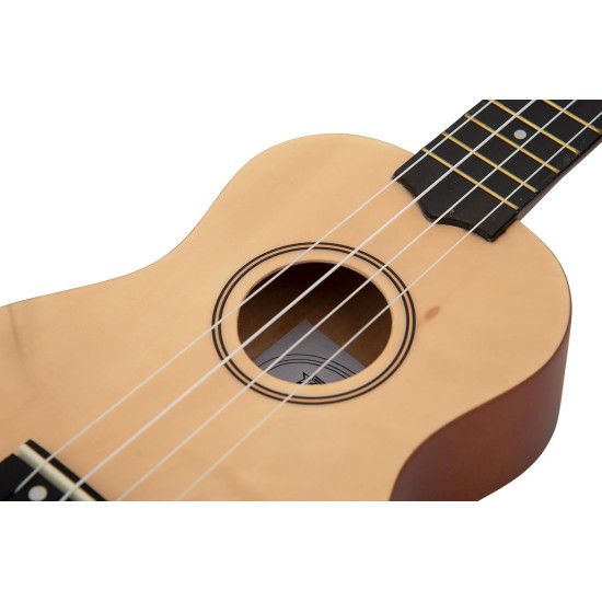 Intern INT-UK21LD-NT Concert Ukele with Bag (Natural) Intern INT-UK21LD-NT Concert Ukele with Bag (Natural)