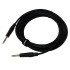 Hawk Proaudio SMSG010 Gold Series 6.35mm TRS Male to 6.35mm TRS Male With Cable Tie for Monitor - 3 Meter (Black)