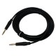 Hawk Proaudio SMSG010 Gold Series 6.35mm TRS Male to 6.35mm TRS Male With Cable Tie for Monitor - 3 Meter (Black) Hawk Proaudio SMSG010 Gold Series 6.35mm TRS Male to 6.35mm TRS Male With Cable Tie for Monitor - 3 Meter (Black)