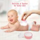Mee Mee Soft Feel Baby Powder Puff - BPA Free | Box Holder Container for New Born and Kids | Pink Color (Single Pack) Mee Mee Soft Feel Baby Powder Puff - BPA Free | Box Holder Container for New Born and Kids | Pink Color (Single Pack)