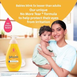 Johnson's Baby No More Tears Shampoo, 500ml with Baby Lotion, 100ml