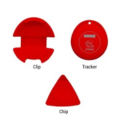 Goqii Stride Fitness Smart Tracker (Red) Goqii Stride Fitness Smart Tracker (Red)