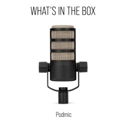 Rode Podmic Dynamic Unidirectional Podcasting Microphone (Black)