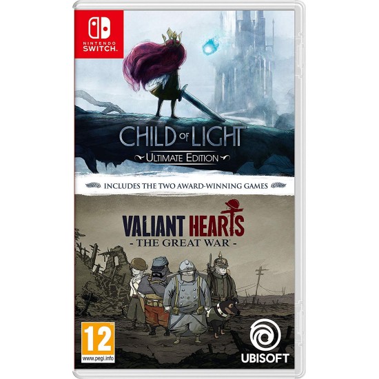 Child of Light: Ultimate Edition / Valiant Hearts: The Great War Double Pack (Switch) (Nintendo Switch) Child of Light: Ultimate Edition / Valiant Hearts: The Great War Double Pack (Switch) (Nintendo Switch)