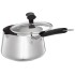 Stainless Steel T Pan with Glass Lid & Induction Base, 1.5 Litre