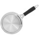 Stainless Steel T Pan with Glass Lid & Induction Base, 1.5 Litre