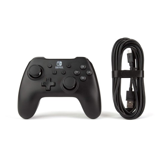 PowerA Wired Gaming Controller for Nintendo Switch, Black (Officially Licensed) PowerA Wired Gaming Controller for Nintendo Switch, Black (Officially Licensed)