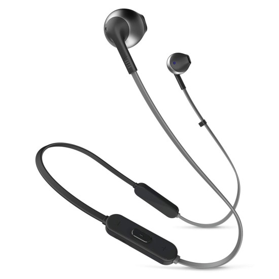JBL Tune 205BT by Harman Wireless Earbud Headphones with Mic (Black) JBL Tune 205BT by Harman Wireless Earbud Headphones with Mic (Black)