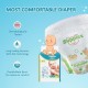 Supples Premium Baby Diaper Pants | 62 Baby Diapers | Large | 9-14 Kg | 12 Hrs Absorption | Cushiony Cotton Soft Fabric | Phthalates-Free | Triple Leak Guard