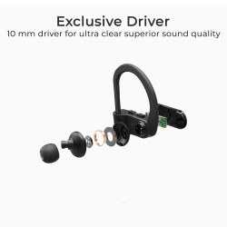 Bass Evolution Hexa Sports Wireless Bluetooth Headset (Black, In the Ear) Bass Evolution Hexa Sports Wireless Bluetooth Headset (Black, In the Ear)