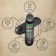 Beetel Newly Launched M25 Ultra Compact Caller ID Slim Line Corded Landline Phone,Numeric Display, Desk/Wall Mounted,12 Digit LCD,FSK/DTMF Compatible,Ringer Volume Control,LED Indication (Black M25) Beetel Newly Launched M25 Ultra Compact Caller ID Slim Line Corded Landline Phone,Numeric Display, Desk/Wall Mounted,12 Digit LCD,FSK/DTMF Compatible,Ringer Volume Control,LED Indication (Black M25)