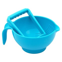 1st Step Portable Grinding Feeding Masher/Serving Bowl for Baby Food Preparation with Spoon(Pack of 1) 1st Step Portable Grinding Feeding Masher/Serving Bowl for Baby Food Preparation with Spoon(Pack of 1)