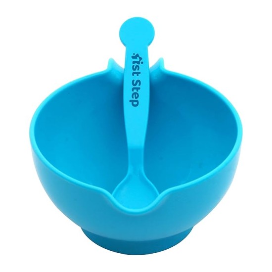 1st Step Portable Grinding Feeding Masher/Serving Bowl for Baby Food Preparation with Spoon(Pack of 1) 1st Step Portable Grinding Feeding Masher/Serving Bowl for Baby Food Preparation with Spoon(Pack of 1)