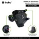 BOBO BM3 Aluminium Waterproof Bike/Motorcycle/Scooter Mobile Phone Holder Mount, Ideal for Maps and GPS Navigation (Black) BOBO BM3 Aluminium Waterproof Bike/Motorcycle/Scooter Mobile Phone Holder Mount, Ideal for Maps and GPS Navigation (Black)