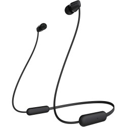 Sony WI-C200 Wireless Headphones with 15 Hrs Battery Life, Quick Charge, Magnetic Earbuds for Tangle Free Carrying, BT ver 5.0,Work from home, In-Ear Bluetooth Headset with mic for phone calls (Black) Sony WI-C200 Wireless Headphones with 15 Hrs Battery Life, Quick Charge, Magnetic Earbuds for Tangle Free Carrying, BT ver 5.0,Work from home, In-Ear Bluetooth Headset with mic for phone calls (Black)