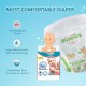 Amazon Brand - Supples Premium Baby Diaper Pants | 156 Baby Diapers | Small | 4-8 Kg | 78 x 2 Packs | 12 Hrs Absorption | Cushiony Cotton Soft Fabric | Phthalates-Free | Triple Leak Guard Amazon Brand - Supples Premium Baby Diaper Pants | 156 Baby Diapers | Small | 4-8 Kg | 78 x 2 Packs | 12 Hrs Absorption | Cushiony Cotton Soft Fabric | Phthalates-Free | Triple Leak Guard