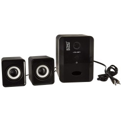 Zinq Technologies MELOS 2.1 Channel Wired Portable Multimedia Speaker (Black) Zinq Technologies MELOS 2.1 Channel Wired Portable Multimedia Speaker (Black)