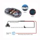 DC02 Dash Cam Front and Rear Full HD Dual Dashboard Camera for Cars with 3 Inches(7.6cm) Screen Night Vision 170° (431.8cm) Wide Angle G-Sensor Loop Recording Parking Mode
