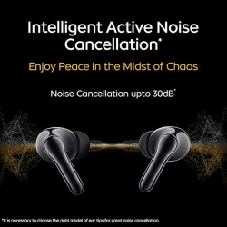 iQOO TWS 1e in-Ear Earbuds with Mic, Upto 30dB Active Noise Cancellation, Fast Charging which Takes 10 mins for 3 Hours Playtime, with Upto 42 hrs Playback time (Flame Yellow)