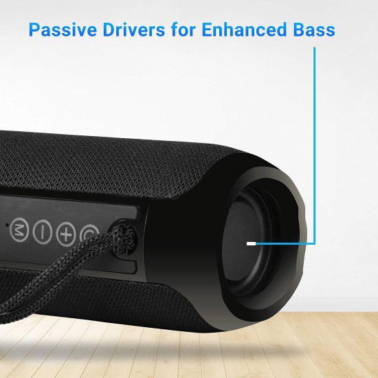 Zebronics Zeb-Action Portable 10W BT Speaker with TWS Function, USB, mSD, AUX, FM, Mic & Fabric Finish(Black) Zebronics Zeb-Action Portable 10W BT Speaker with TWS Function, USB, mSD, AUX, FM, Mic & Fabric Finish(Black)