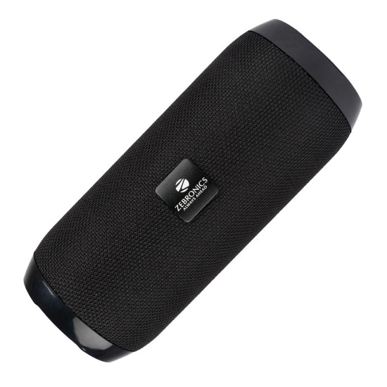 Zebronics Zeb-Action Portable 10W BT Speaker with TWS Function, USB, mSD, AUX, FM, Mic & Fabric Finish(Black) Zebronics Zeb-Action Portable 10W BT Speaker with TWS Function, USB, mSD, AUX, FM, Mic & Fabric Finish(Black)