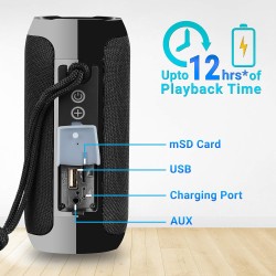 Zebronics Zeb-Action Portable 10W BT Speaker with TWS Function, USB, mSD, AUX, FM, Mic & Fabric Finish(Black) Zebronics Zeb-Action Portable 10W BT Speaker with TWS Function, USB, mSD, AUX, FM, Mic & Fabric Finish(Black)