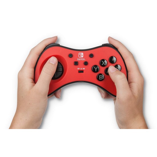 PowerA FUSION Wired FightPad Gaming Controller for Nintendo Switch, Red (Officially Licensed) PowerA FUSION Wired FightPad Gaming Controller for Nintendo Switch, Red (Officially Licensed)