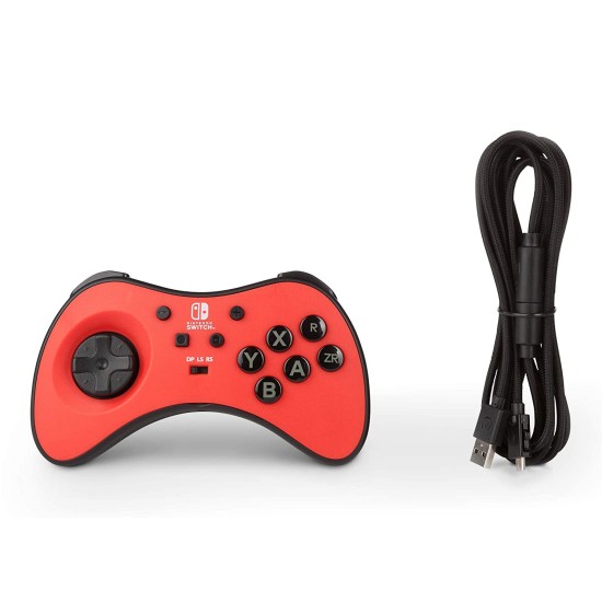 PowerA FUSION Wired FightPad Gaming Controller for Nintendo Switch, Red (Officially Licensed) PowerA FUSION Wired FightPad Gaming Controller for Nintendo Switch, Red (Officially Licensed)