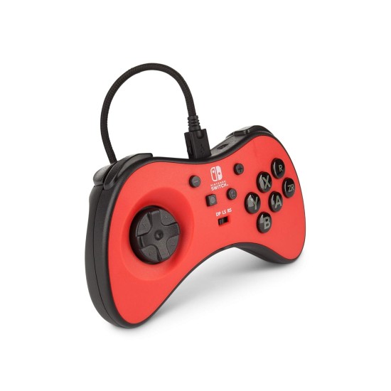 PowerA FUSION Wired FightPad Gaming Controller for Nintendo Switch, Red (Officially Licensed) PowerA FUSION Wired FightPad Gaming Controller for Nintendo Switch, Red (Officially Licensed)