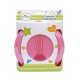 1st Step BPA Free Polypropylene Microwave Friendly Feeding Bowl with Spoon (Pink)