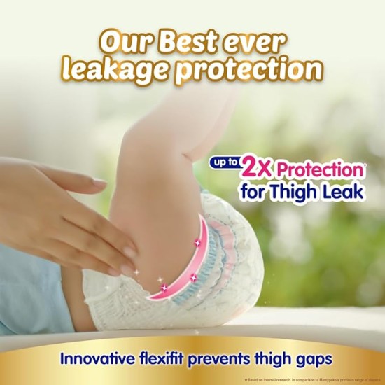 MamyPoko Pants Extra Absorb Baby Diapers, Medium (M size) | 7-12 kg | 148 Count |Deep Sleep Diapers| Soft gentle fit |Deep Absorbent Crisscross | skin MamyPoko Pants Extra Absorb Baby Diapers, Medium (M size) | 7-12 kg | 148 Count |Deep Sleep Diapers| Soft gentle fit |Deep Absorbent Crisscross | skin