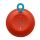 Ultimate Ears Wonderboom Portable Wireless Bluetooth Speaker, Thundering Bass, 360 Sound, Waterproof, Connect Two Speakers for Loud Hi-Fi, 10 Hour Battery Life, 100 ft Range - Fireball Red