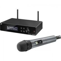 Sennheiser XSW 2-835-C Wireless Microphone with external Antenna(True Diversity) for Live stage, Singers, Presenters. Up to 12 compatible channels, Rackmount kit included & upto 150feet Range
