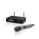 Sennheiser XSW 2-835-C Wireless Microphone with external Antenna(True Diversity) for Live stage, Singers, Presenters. Up to 12 compatible channels, Rackmount kit included & upto 150feet Range