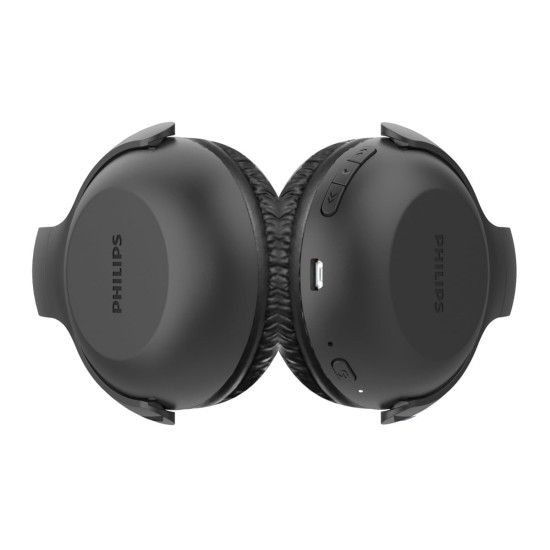 Philips Audio Upbeat TAUH202 On Ear Wireless Bluetooth Headphones with Mic, Lightweight Headband, Noise & Echo Cancellation and Soft Cushions for Extra Comfort (Black) Philips Audio Upbeat TAUH202 On Ear Wireless Bluetooth Headphones with Mic, Lightweight Headband, Noise & Echo Cancellation and Soft Cushions for Extra Comfort (Black)