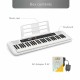 Casio CT-S200 61-Key Portable Keyboard, White