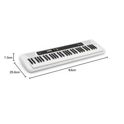 Casio CT-S200 61-Key Portable Keyboard, White
