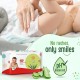 LuvLap Paraben Free Baby Wipes with Aloe Vera (72 Wipes/Pack, Pack of 6)