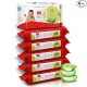 LuvLap Paraben Free Baby Wipes with Aloe Vera, with Fliptop Lid (72 Wipes/Pack, Pack of 6) LuvLap Paraben Free Baby Wipes with Aloe Vera, with Fliptop Lid (72 Wipes/Pack, Pack of 6)