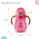 LuvLap Wise Owl for Infant/Toddler 280ml, Anti-Spill Sippy Cup with Soft Silicone Straw BPA Free, 12m+ (Pink) LuvLap Wise Owl for Infant/Toddler 280ml, Anti-Spill Sippy Cup with Soft Silicone Straw BPA Free, 12m+ (Pink)