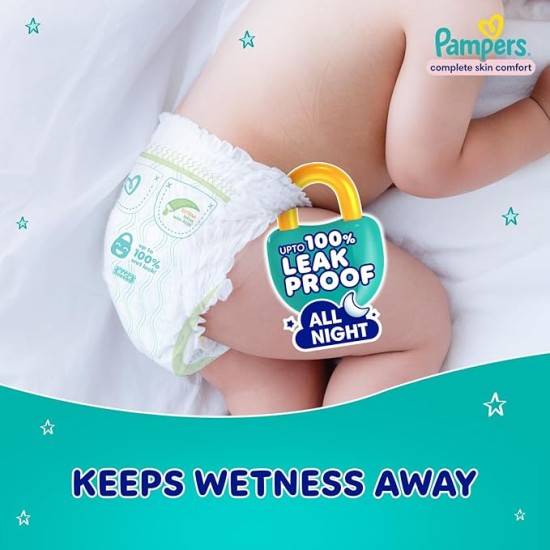 Pampers All Round Protection Pants Style Baby Diapers, Double Extra Large size (XXL) 42 Count,15-25kg, Anti-rash blanket, 360 degree Lotion with Aloe