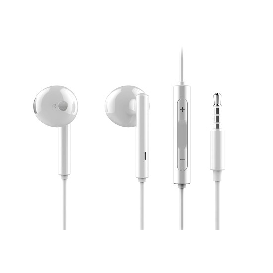 Honor AM115 Half in-Ear Earphones with mic (White) Honor AM115 Half in-Ear Earphones with mic (White)