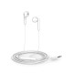 Honor AM115 Half in-Ear Earphones with mic (White) Honor AM115 Half in-Ear Earphones with mic (White)