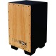 Clapbox Cajon CB02 Flow -Black, Oak Wood (H:50 W:30 L:30) - 3 Internal Snares