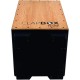 Clapbox Cajon CB02 Flow -Black, Oak Wood (H:50 W:30 L:30) - 3 Internal Snares