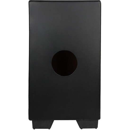 Clapbox Cajon CB02 Flow -Black, Oak Wood (H:50 W:30 L:30) - 3 Internal Snares
