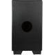 Clapbox Cajon CB02 Flow -Black, Oak Wood (H:50 W:30 L:30) - 3 Internal Snares